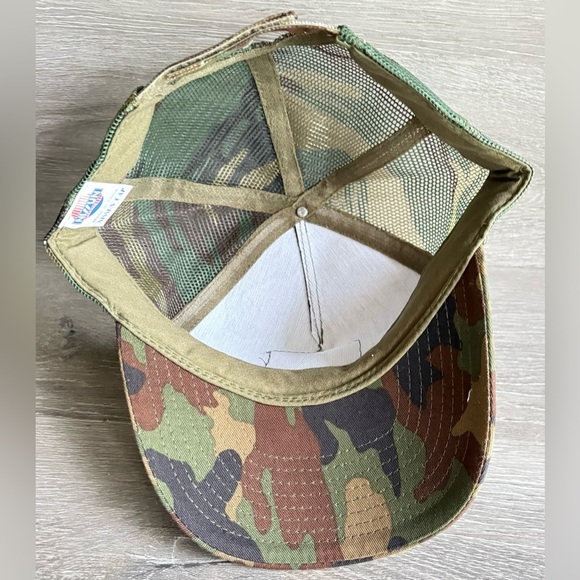 U.S. Army 18th Airborne Corps “Sky Dragons” Dad Hat (NEW) Camo Mesh StrapBack - Picture 5 of 6